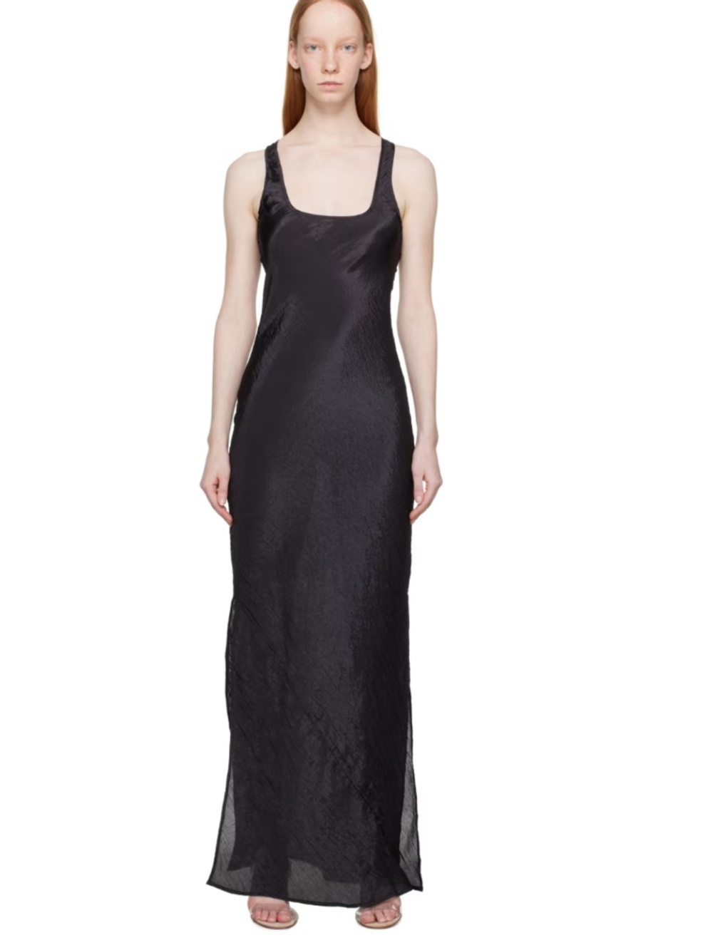 Sir Siri Semi Sheer Black Maxi Dress